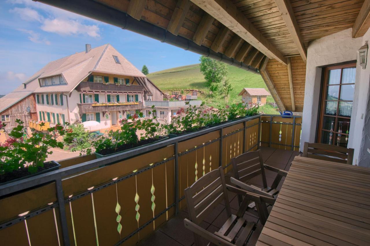 Ferienwohnung Mittlerer Itzenwaldhof - Heimkehr Münstertal Exterior foto